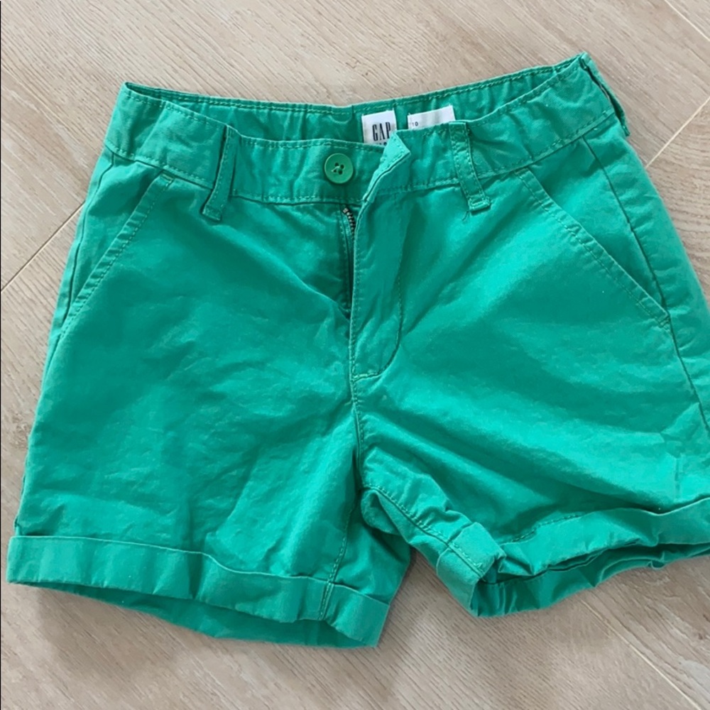 Gap Kids Girls Green Shorts size 10